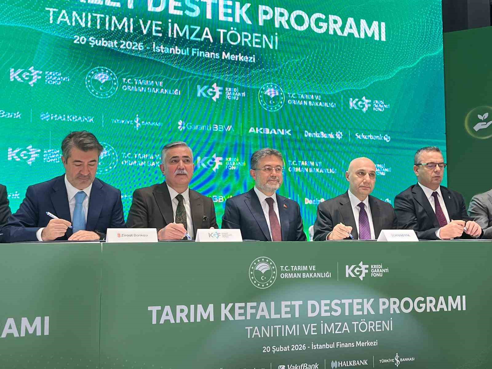 BAKAN YUMAKLI: “TARIM SADECE BİR SEKTÖR DEĞİLDİR”