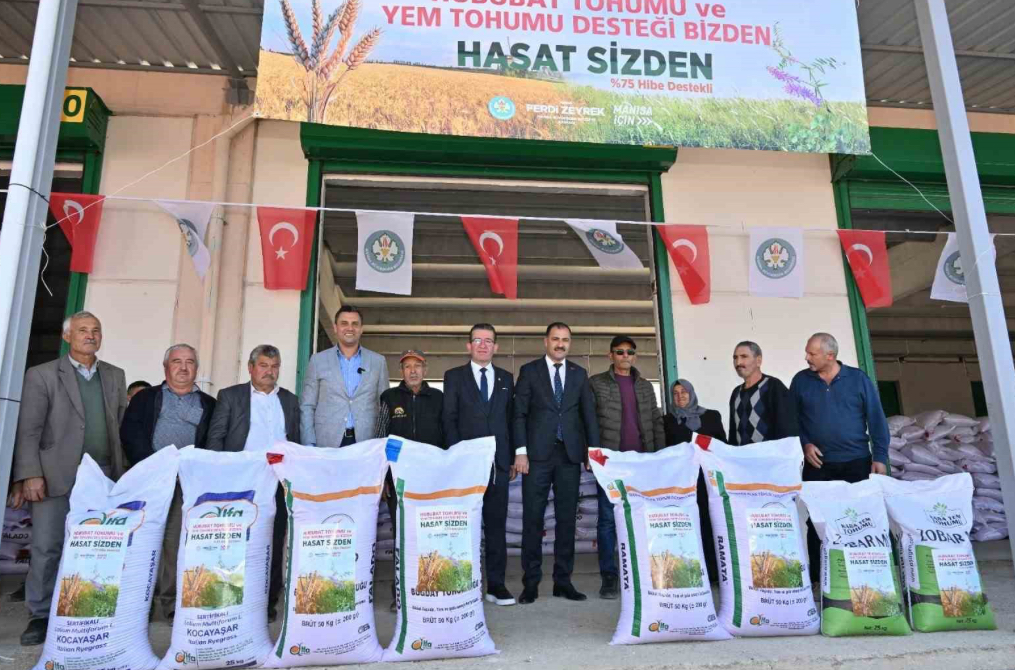 Manisalı Çiftçiye Bereket Eli